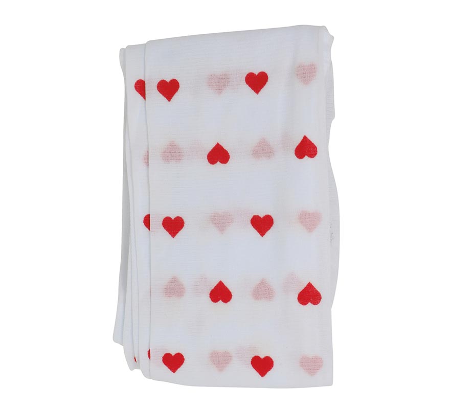 Translation missing: pt-PT.Pantys blancas con Corazones rojos