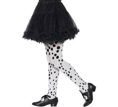 Meia-calça dálmata para menina