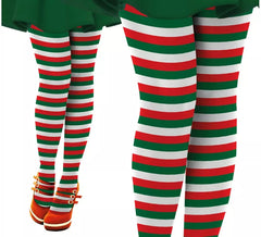Collants Elfa às riscas para mulher