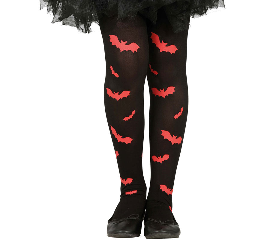 Pantys de Murciélagos Rojos Infantiles