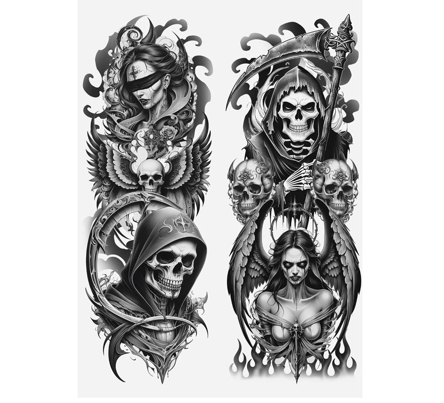 Translation missing: pt-PT.Pantys Muerte con efecto Tatuaje