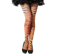 Meias multicoloridas Tiger Print