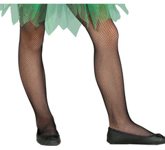 Collants de malha preta infantil