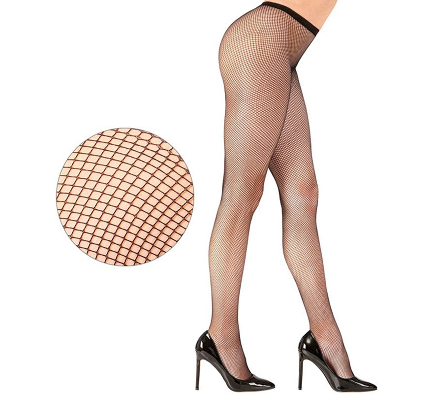 Translation missing: pt-PT.Pantys negros de Rejilla para mujer
