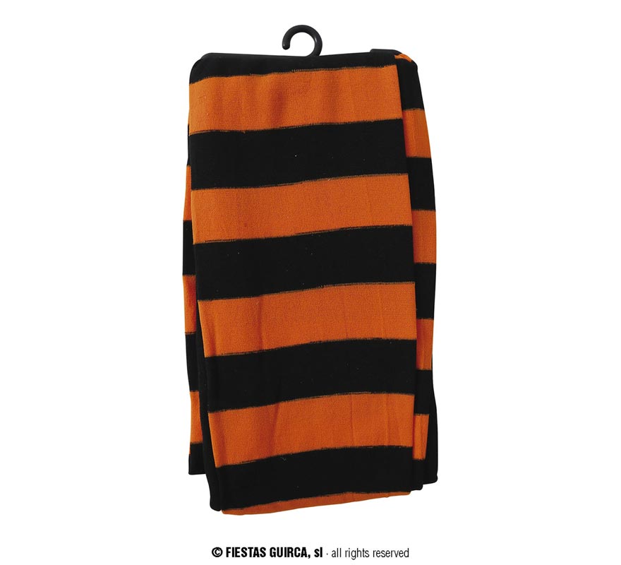 Translation missing: pt-PT.Pantys a Rayas naranja y negro