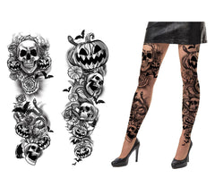 Tatuagens de meia-calça Halloween