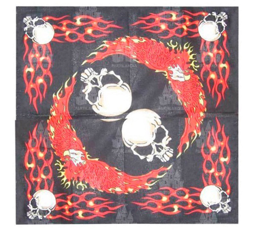 Translation missing: pt-PT.Pañuelo Calaveras con Fuego