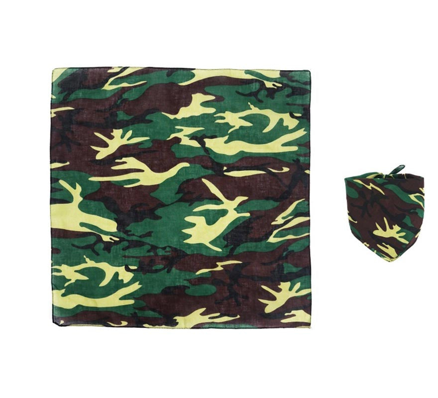 Translation missing: pt-PT.Pañuelo Camuflaje de 54x54 cm