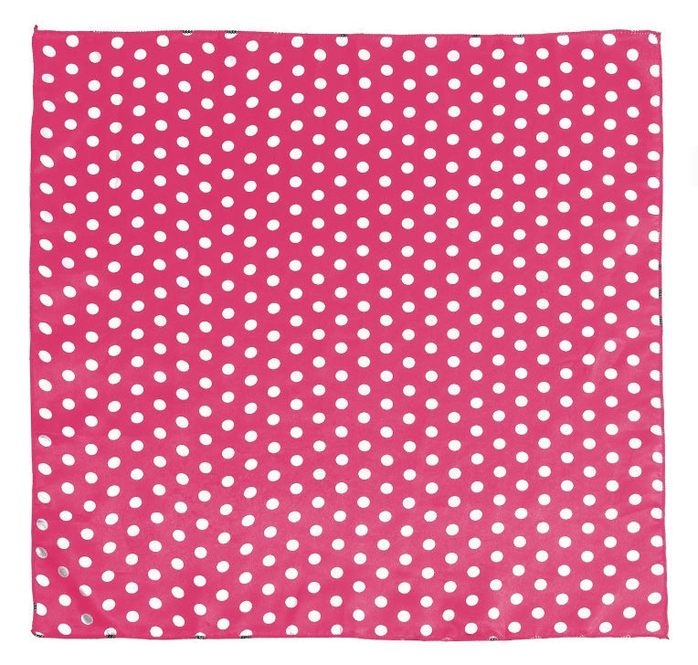Translation missing: pt-PT.Pañuelo con lunares blancos de 50x50 cm en varios colores