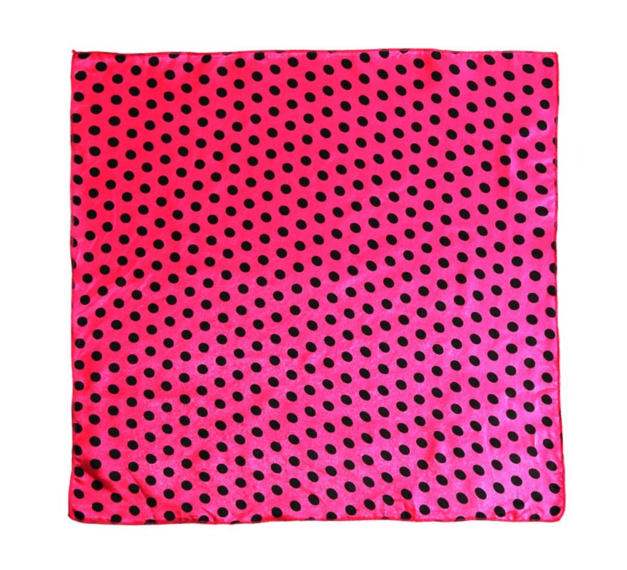Translation missing: pt-PT.Pañuelo con lunares negros de 50x50 cm en varios colores