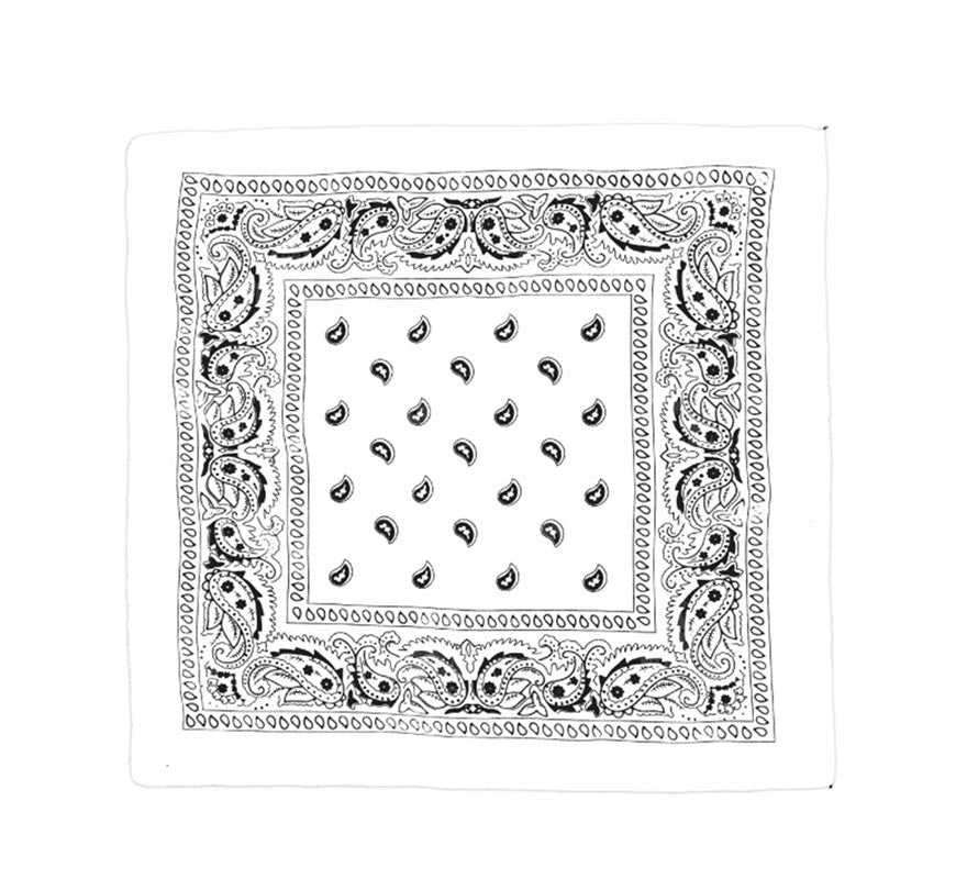Translation missing: pt-PT.Pañuelo Paisley de 54x54 cm en varios colores