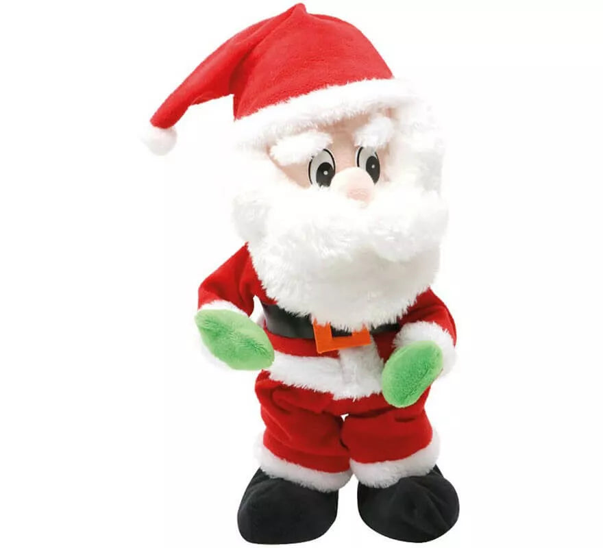 Translation missing: pt-PT.Papá Noel Bailarín con Música 30 cm