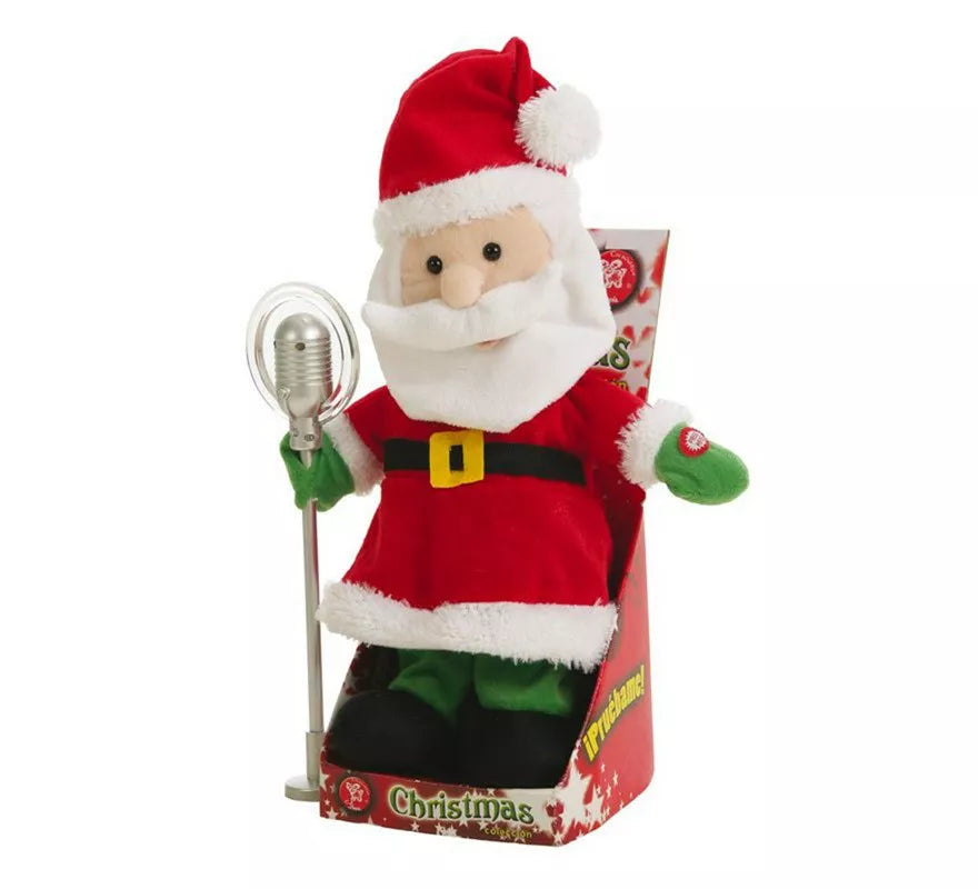 Translation missing: pt-PT.Papá Noel con Micrófono de 30 cm