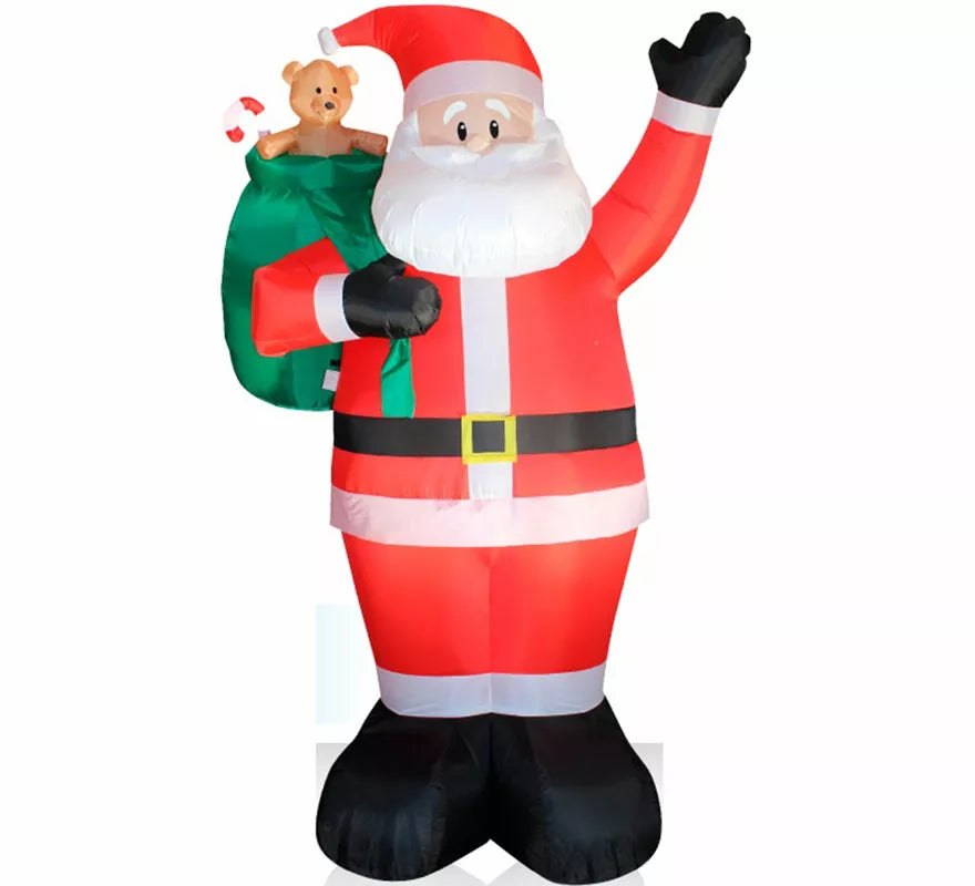 Translation missing: pt-PT.Papá Noel Hinchable con LED de 182 cm
