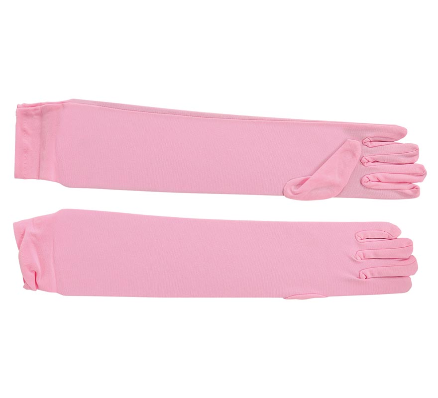 Translation missing: pt-PT.Par de guantes largos rosas
