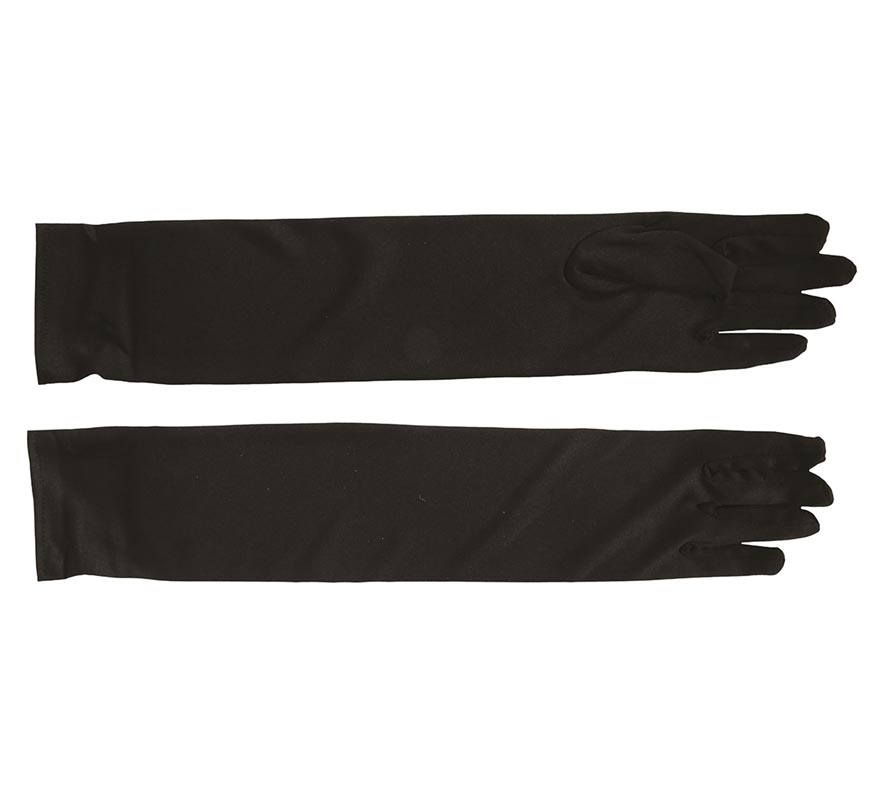 Translation missing: pt-PT.Par de guantes negros 45 cm