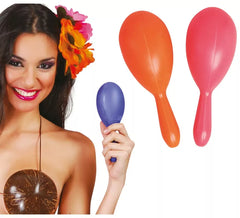 Par de 19 cm cores sortidas Maracas