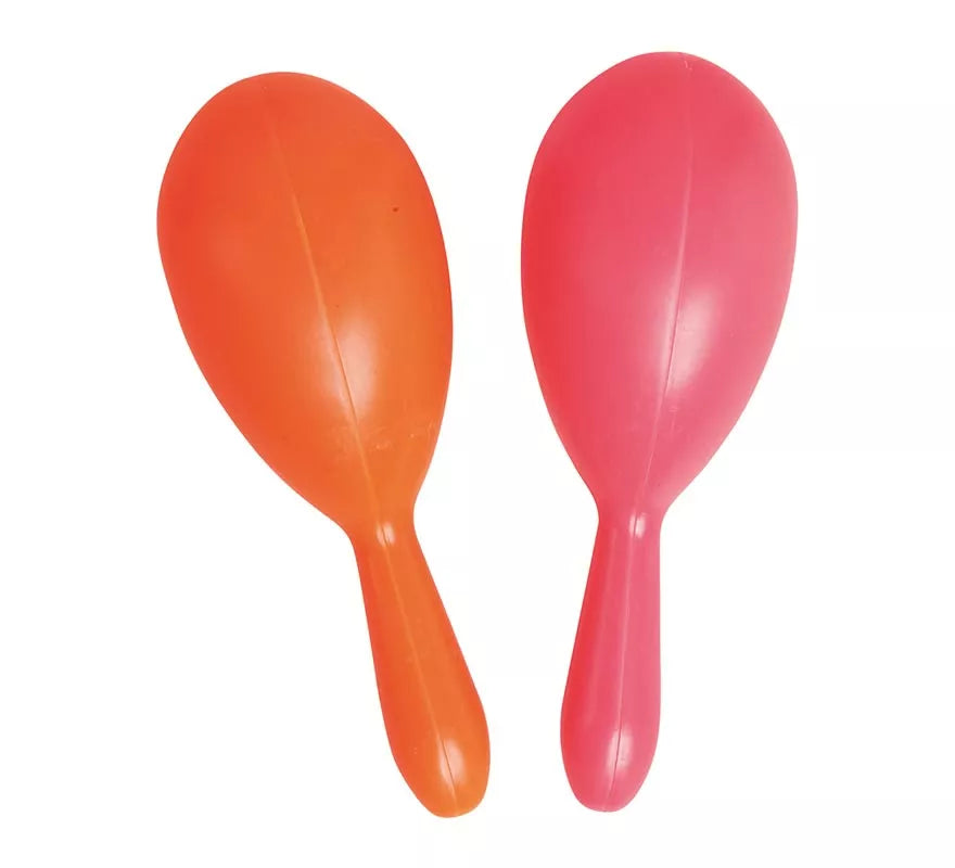 Translation missing: pt-PT.Par de Maracas de 19 cm colores surtidos