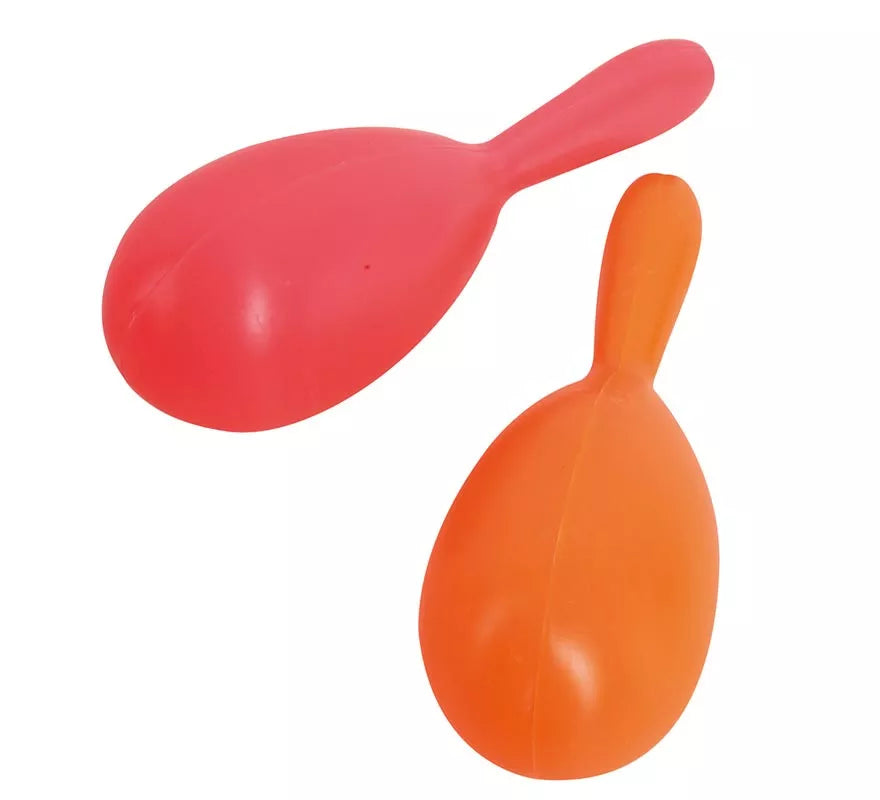 Translation missing: pt-PT.Par de Maracas de 19 cm colores surtidos
