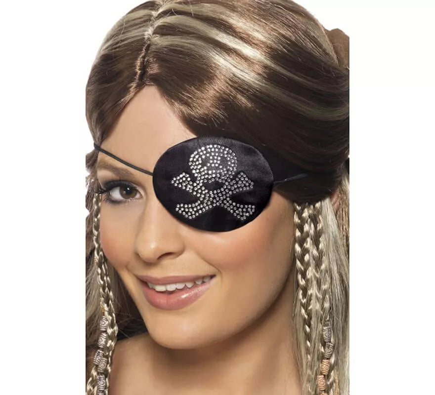 Translation missing: pt-PT.Parche Pirata Calavera de Diamantes