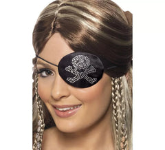 Remendo do crânio do diamante do pirata