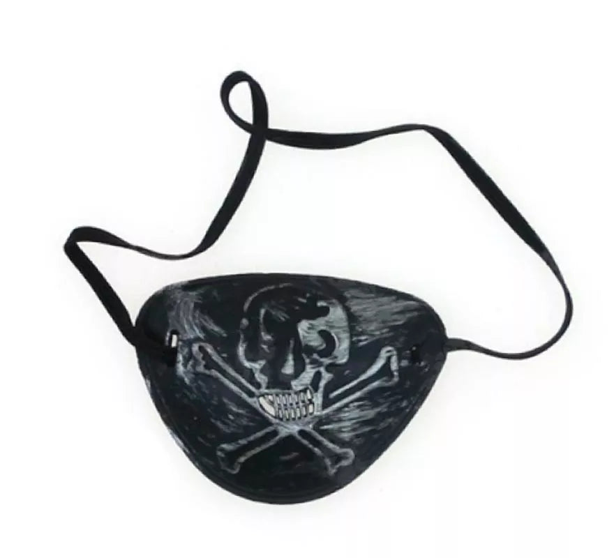 Translation missing: pt-PT.Parche Pirata negro con calavera