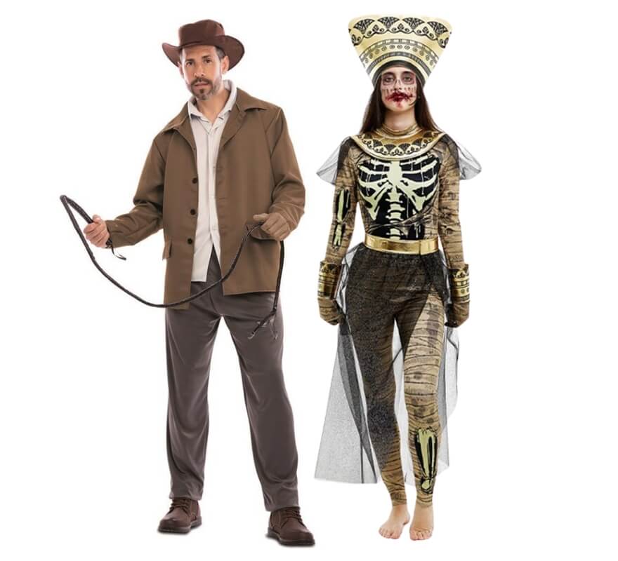 Translation missing: pt-PT.Pareja de aventurero y momia