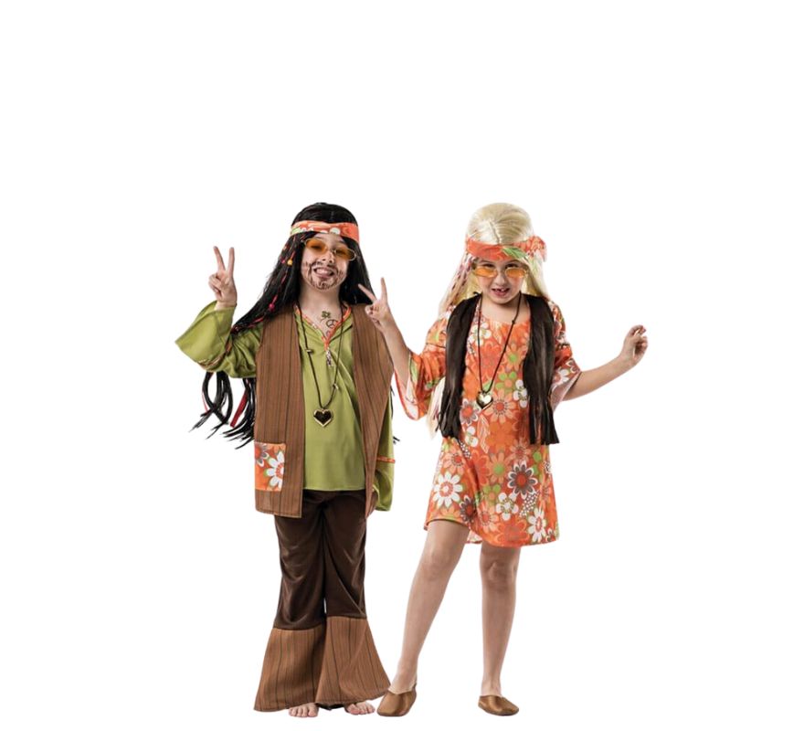 Translation missing: pt-PT.Pareja de Hippies con flores