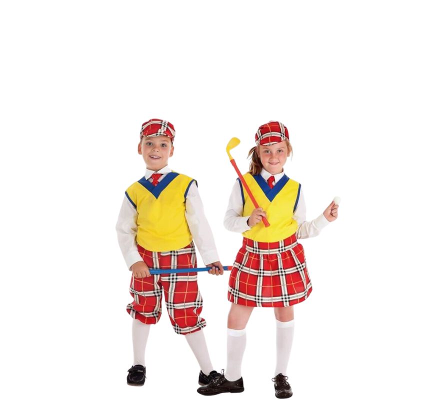 Translation missing: pt-PT.Pareja de Jugadores de Golf infantil