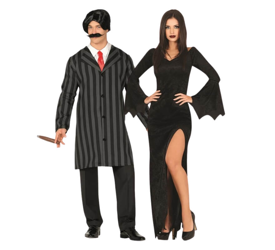 Par de Ms e Mr Addams