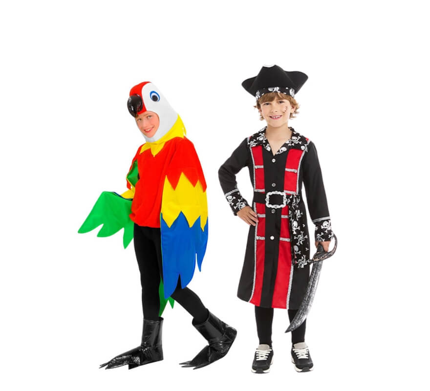 Translation missing: pt-PT.Pareja de pirata y loro