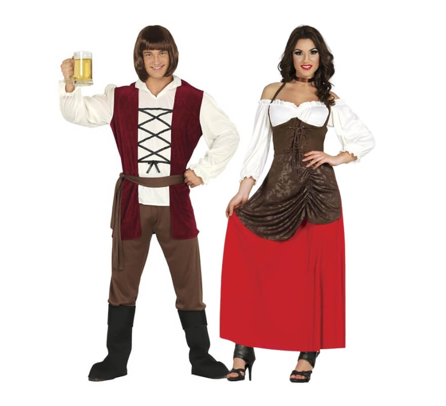 Casal de estalajadeiros medievais