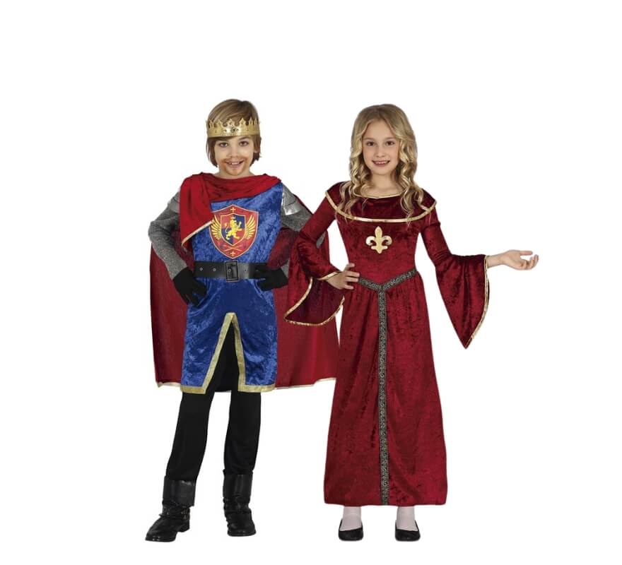 Translation missing: pt-PT.Pareja de Reyes medievales infantil