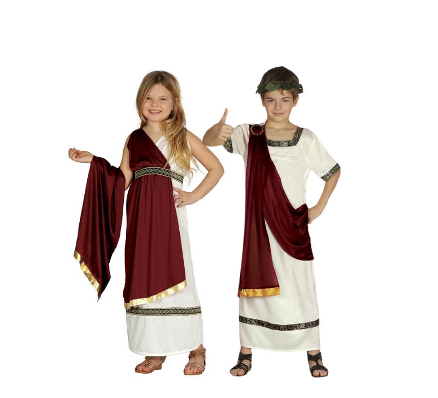 Casal infantil de romanos