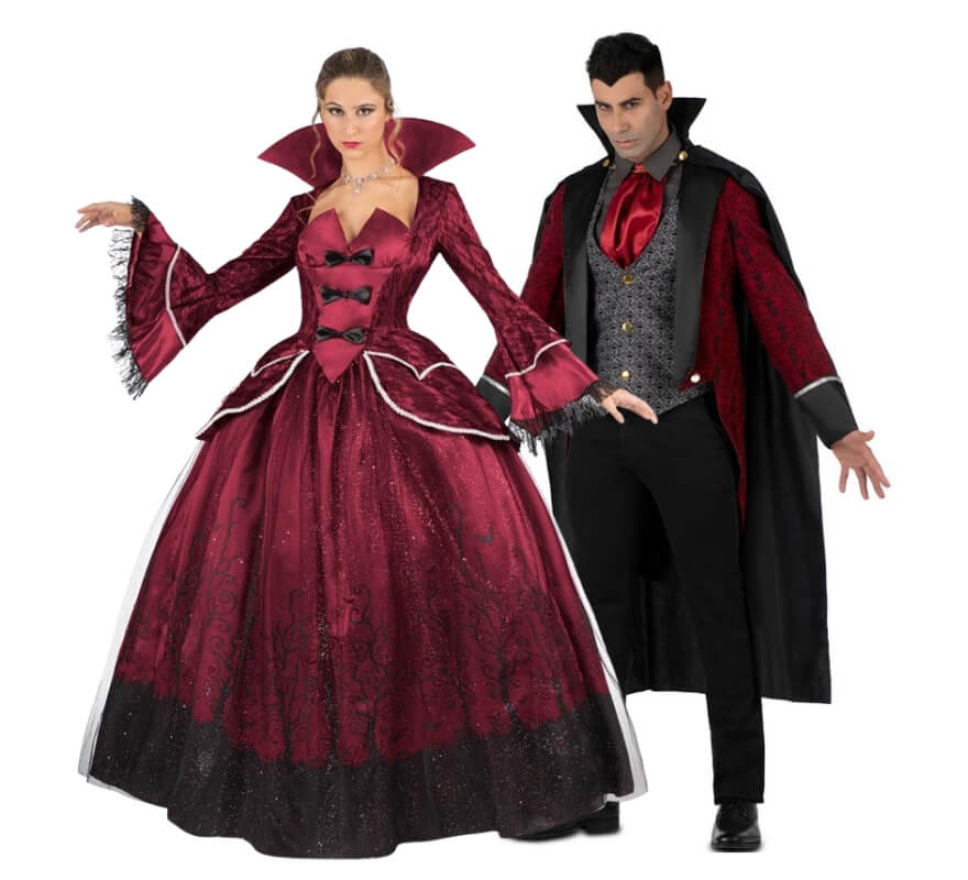 Par de vampiros borgonha