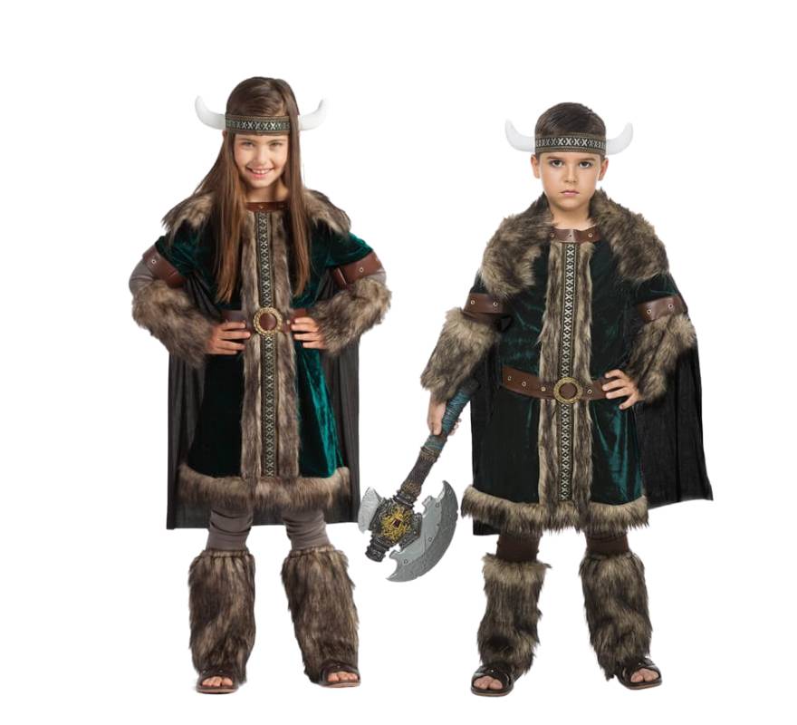 Par de vikings infantis