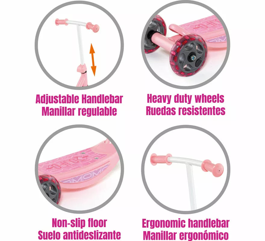 Translation missing: pt-PT.Patinete 3 Ruedas rosa