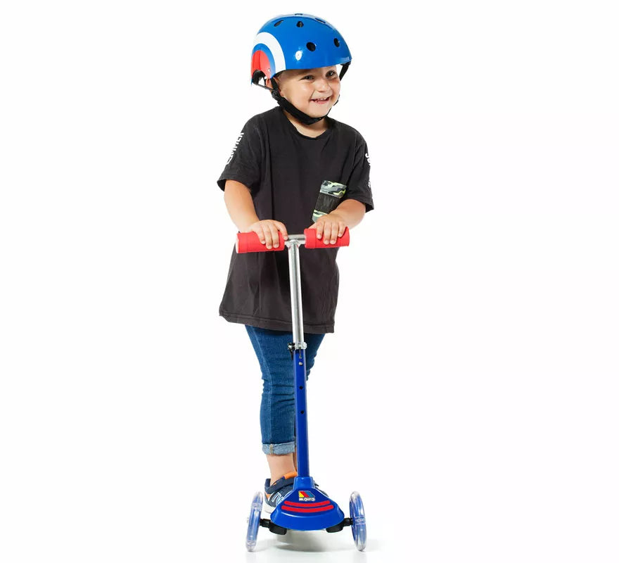 Translation missing: pt-PT.Patinete Maxi Scooter con Luces azul