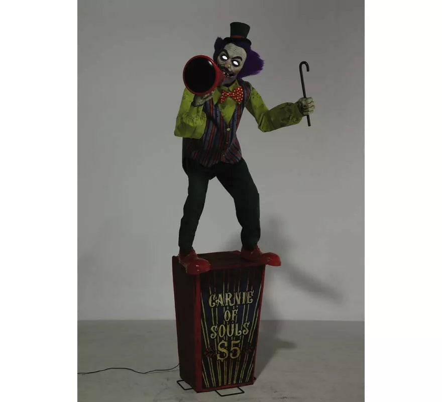 Translation missing: pt-PT.Payaso Carnival con luz, sonido y movimiento de 2,15 m
