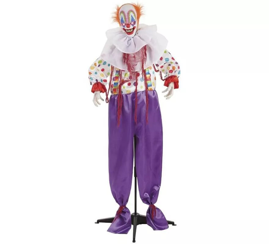 Translation missing: pt-PT.Payaso con Topos de 166 cm con sonido y movimiento