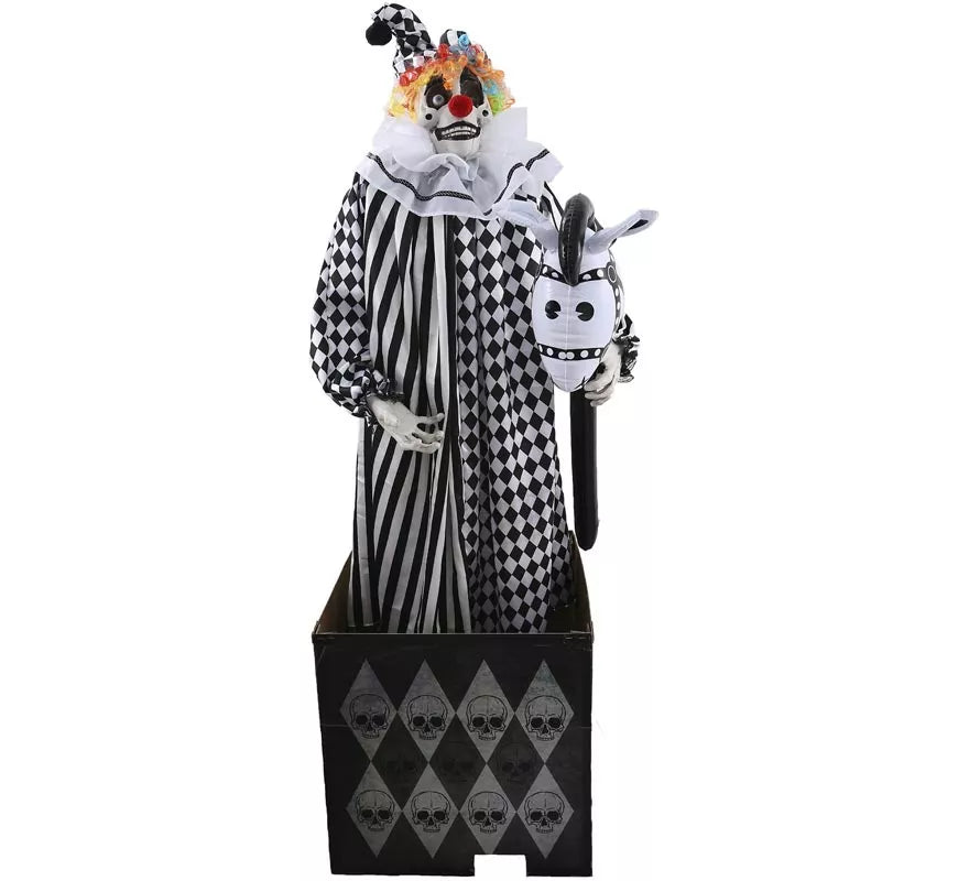 Translation missing: pt-PT.Payaso Crazy Animado con Luz, Sonido y Movimiento de 165 cm