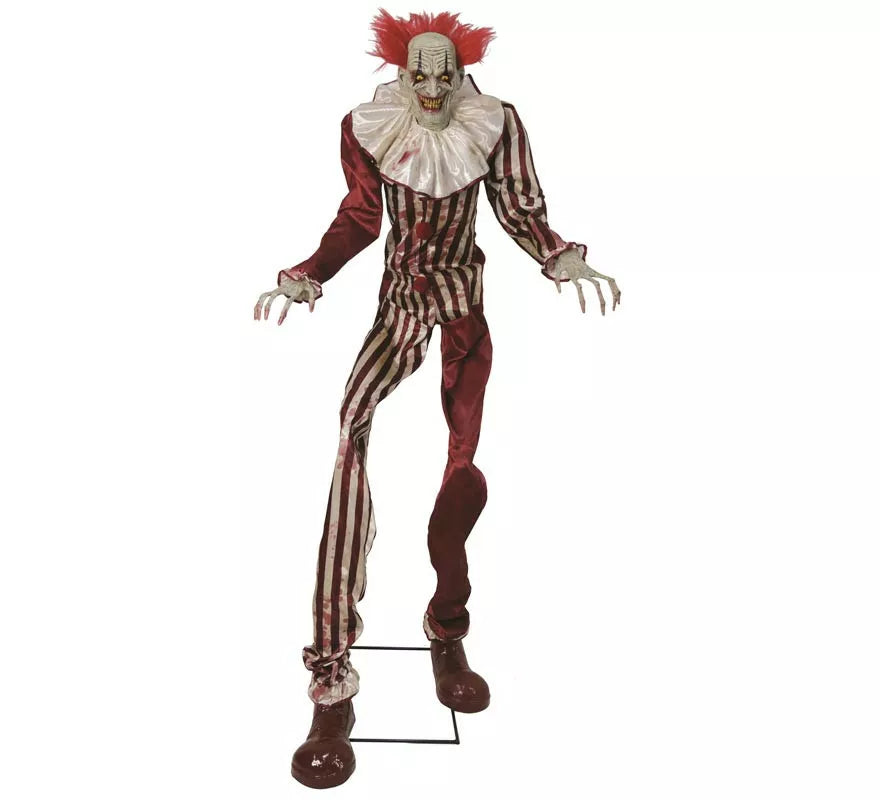 Translation missing: pt-PT.Payaso Demoníaco con sonido y movimiento de 215 cm
