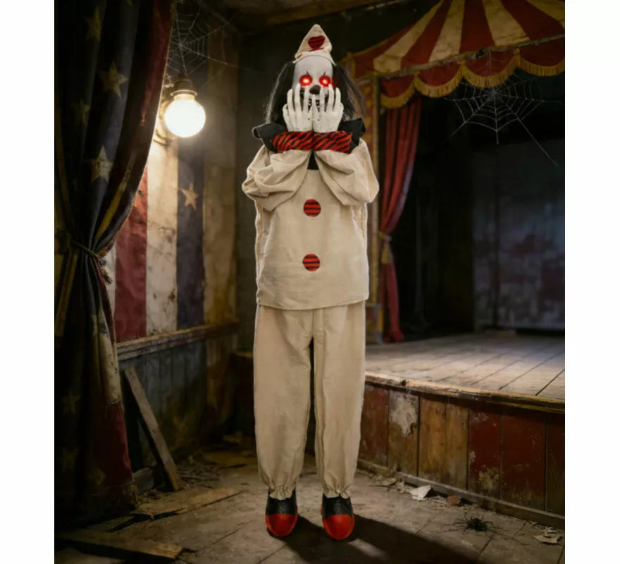 Translation missing: pt-PT.Payaso Terrorífico con Movimiento y Sensor de 170 cm