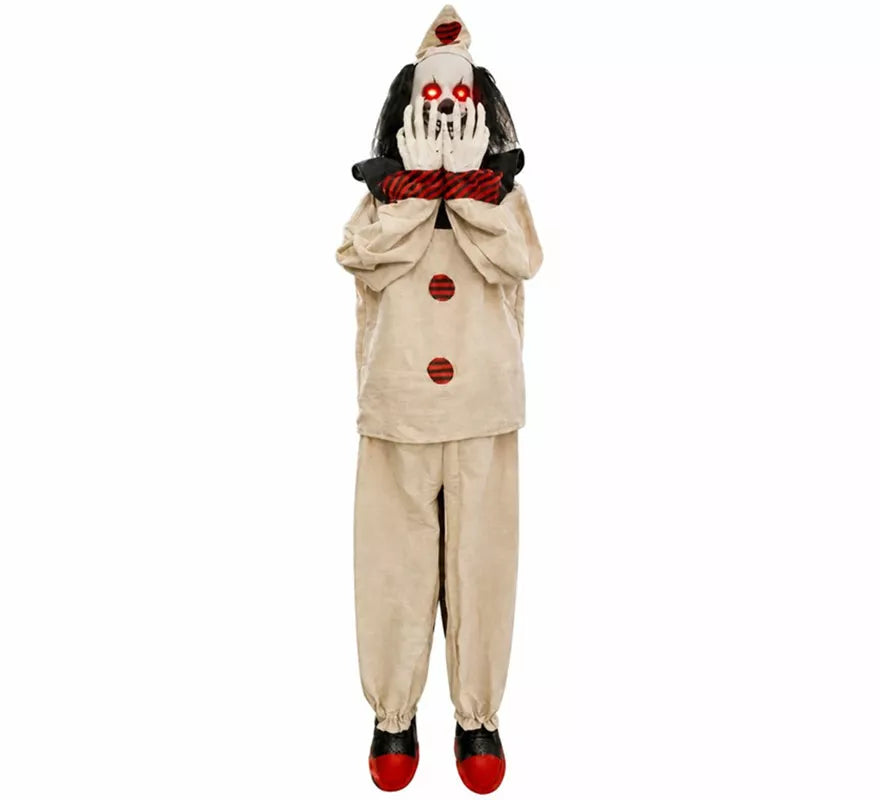 Translation missing: pt-PT.Payaso Terrorífico con Movimiento y Sensor de 170 cm
