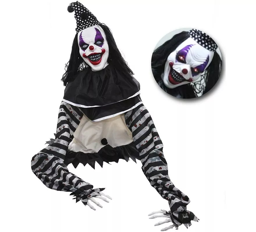 Translation missing: pt-PT.Payaso Terrorífico Suelo Animado 107 cm