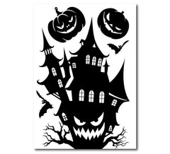 Adesivo Vinil Casa Assombrada 20x30cm