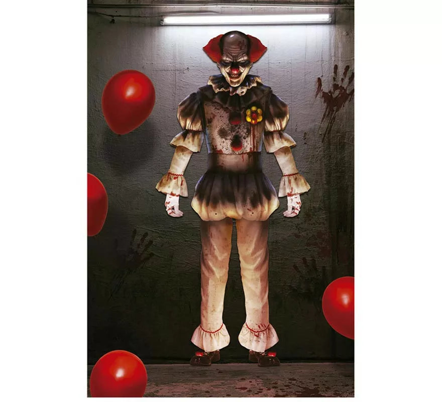 Translation missing: pt-PT.Pegatina de Payaso Tenebroso de 180 cm