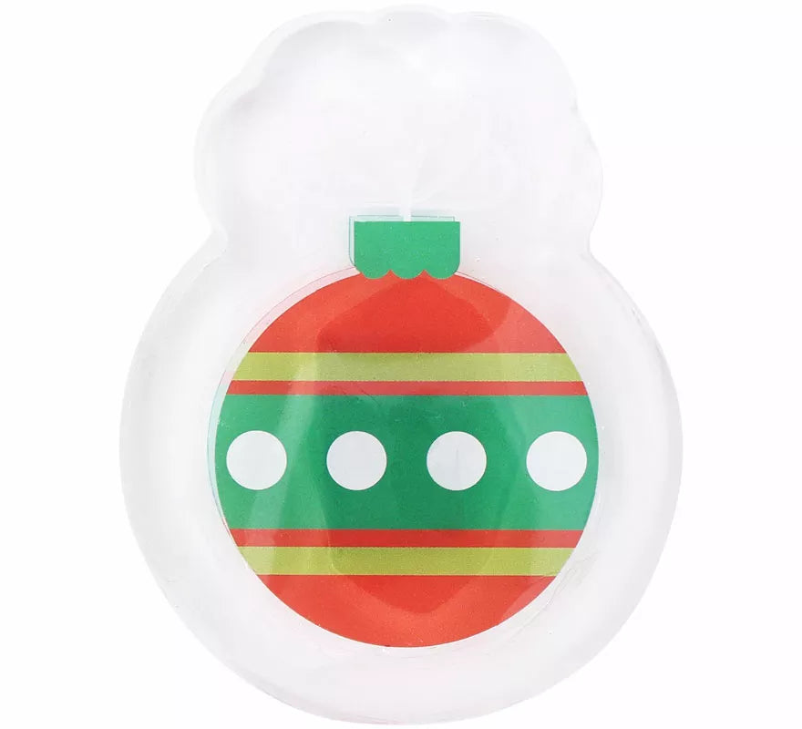 Translation missing: pt-PT.Pegatina Gel Led Bola Navidad de 10x15 cm
