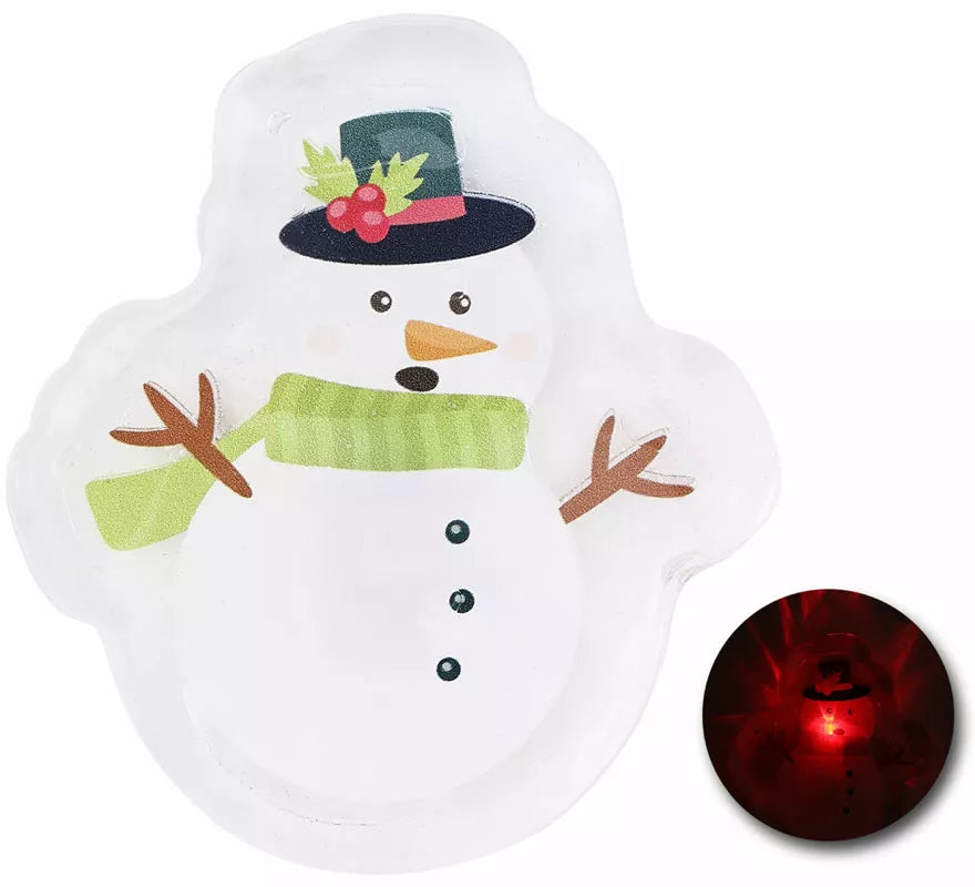 Translation missing: pt-PT.Pegatina Gel Led Muñeco de Nieve de 10x15 cm