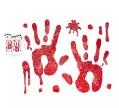 Adesivo de gel para mãos de sangue